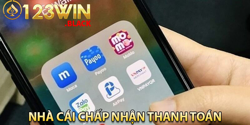 Nhà cái chấp nhận thanh toán bằng ví điện tử