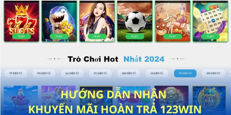 Cách hội viên 123win nhận thưởng hoàn trả